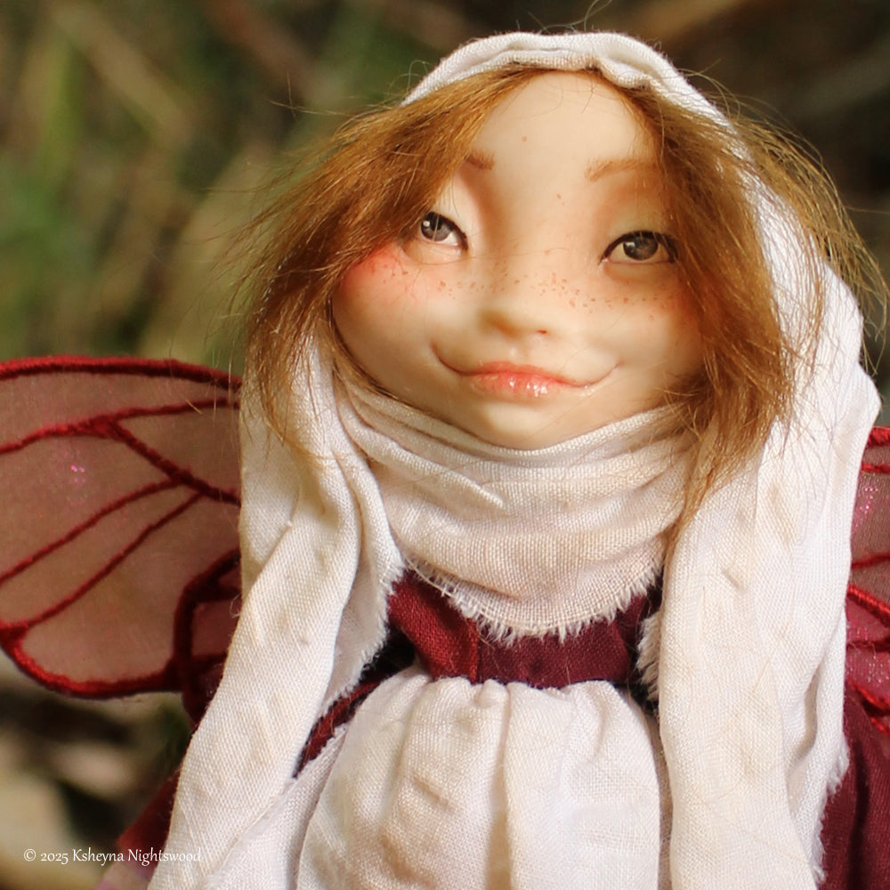 Ellinda - OOAK Fairy Art Doll