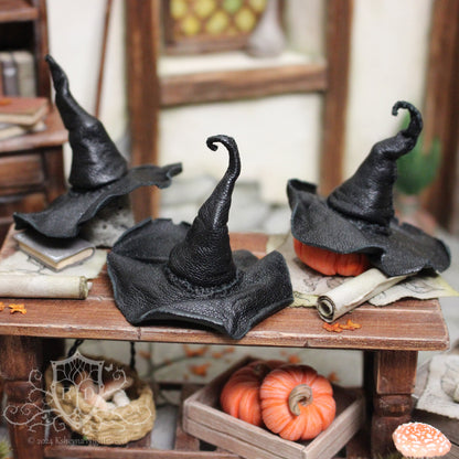 Leather Witches Hat