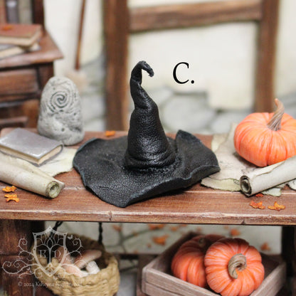 Leather Witches Hat