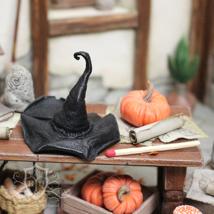 Leather Witches Hat