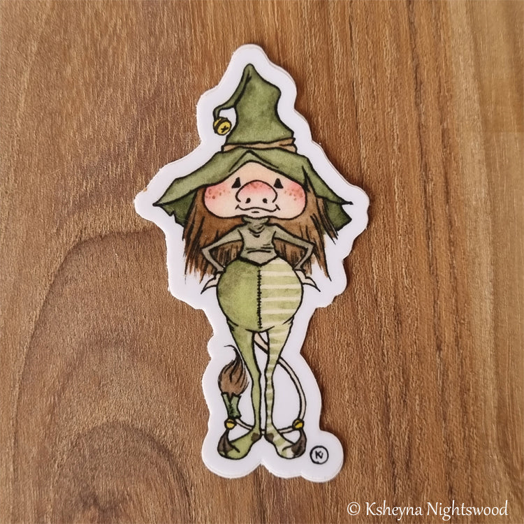 Brownie Mage - Vinyl Sticker