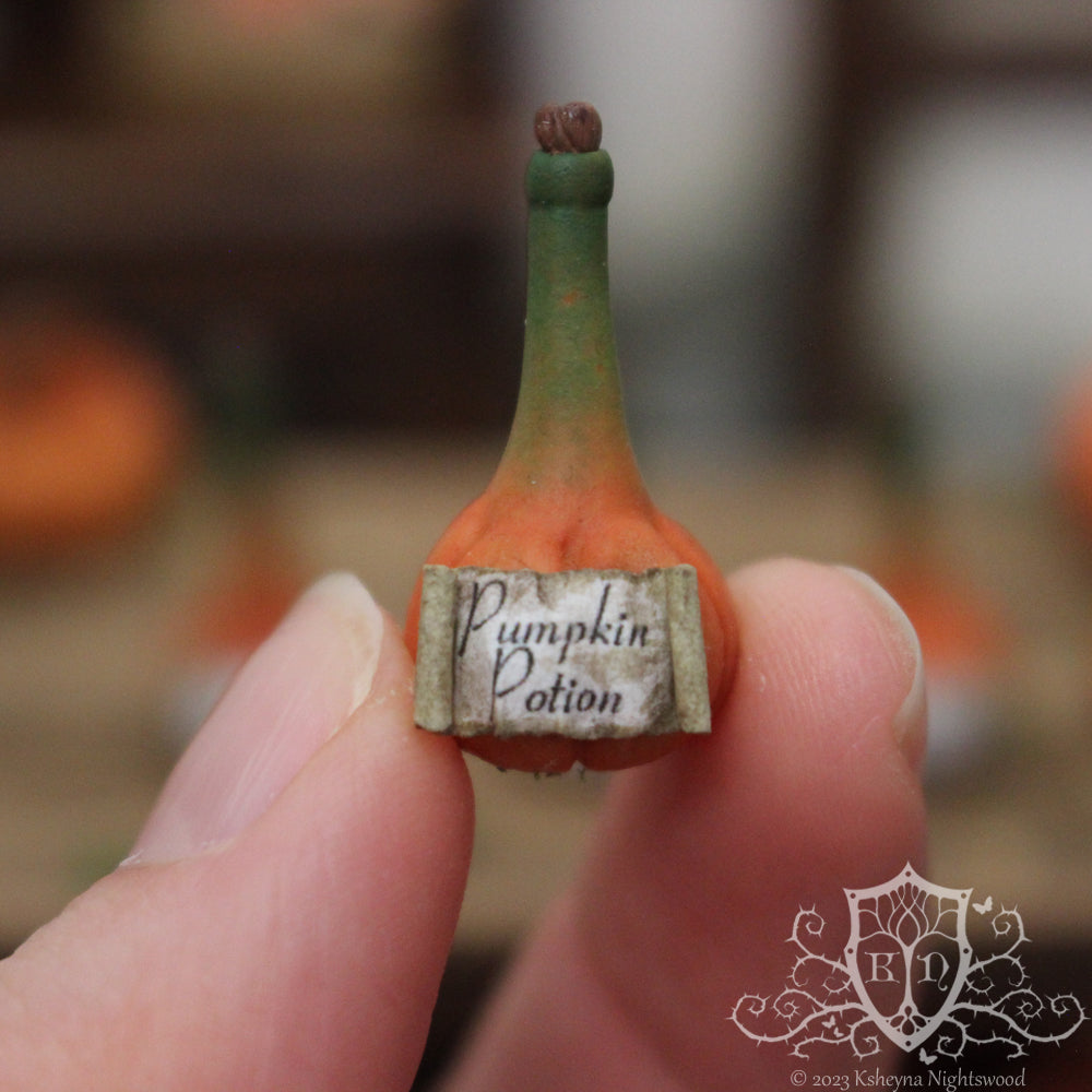 Potion Bottle - Pumpkin