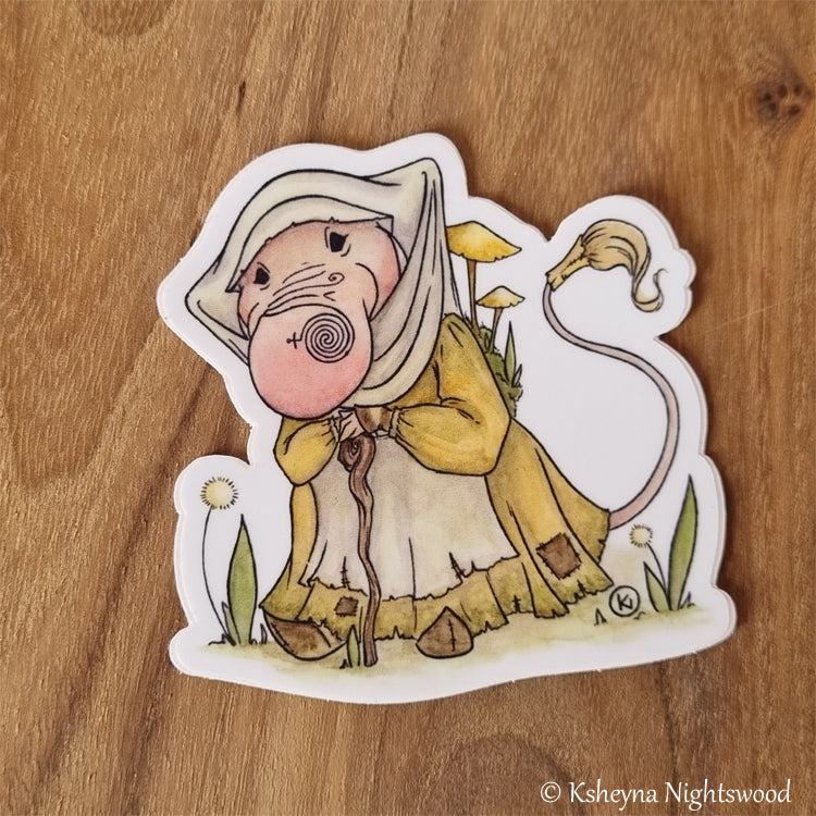 Troll Girl - Vinyl Sticker